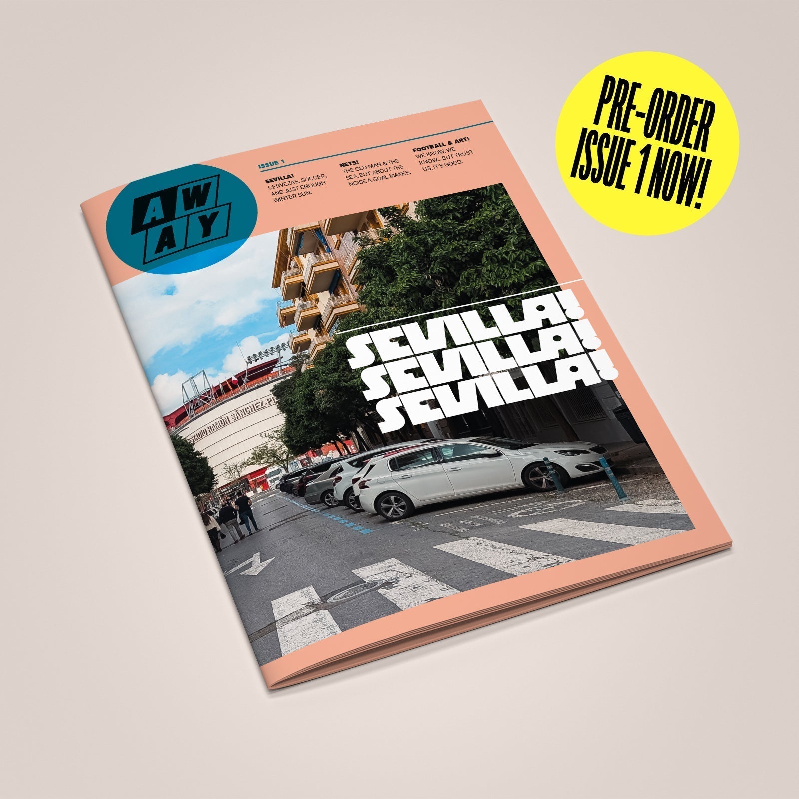 PRE-ORDER (A)WAY ISSUE ONE NOW.